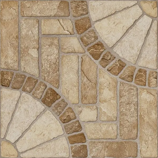 Cerâmica Piso Forte 50,8x50,8cm HD Pompeia Marrom Antideslizante Classe A