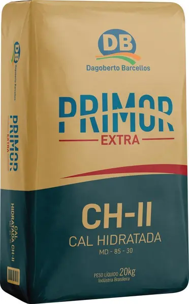 Cal Hidratada Primor Extra CHII Dagoberto Barcellos 20Kg