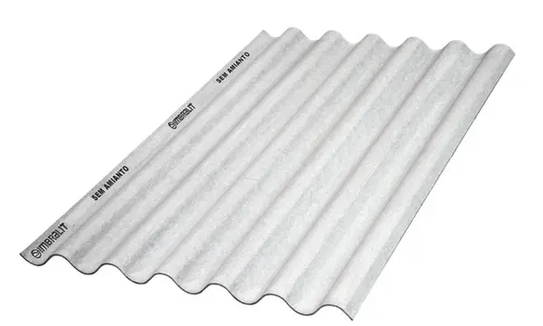 Telha de Fibrocimento Imbralit Sem Amianto 6mm 2,44x1,10m