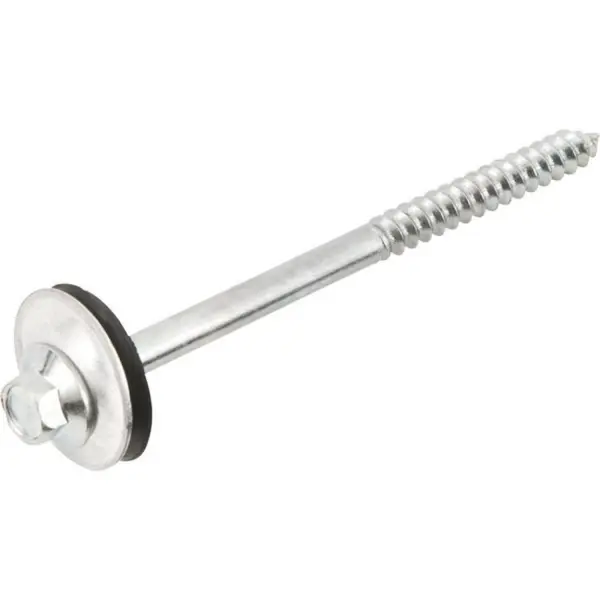 Parafuso com Vedação Telheiro Para Telha de Fibrocimento 110mm