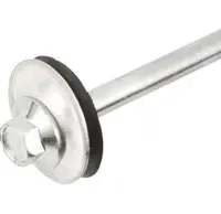 Parafuso com Vedação Telheiro Para Telha de Fibrocimento 110mm
