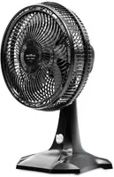 Ventilador de Mesa Britânia BVT301 6 Pás 30cm 60W Preto 110V