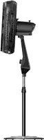 Ventilador de Coluna Wap Flow Turbo 8 Pás Preto e Cinza 220V