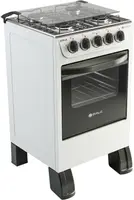 Fogão a Gás de Piso 4 Bocas Braslar New Sirius com Acendimento ManualBranco