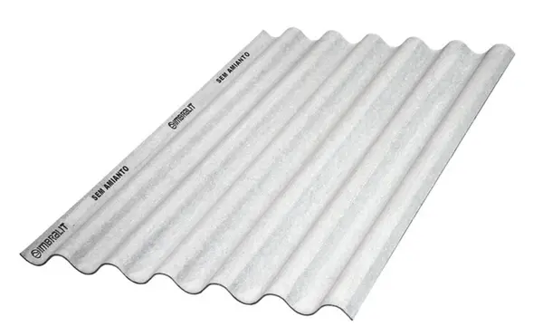 Telha de Fibrocimento Imbralit Sem Amianto 6mm 3,66x1,10m