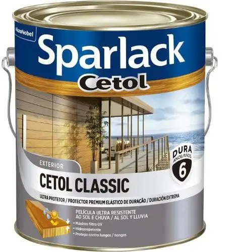 Verniz Sparlack Cetol Canela Brilhante 3,6L