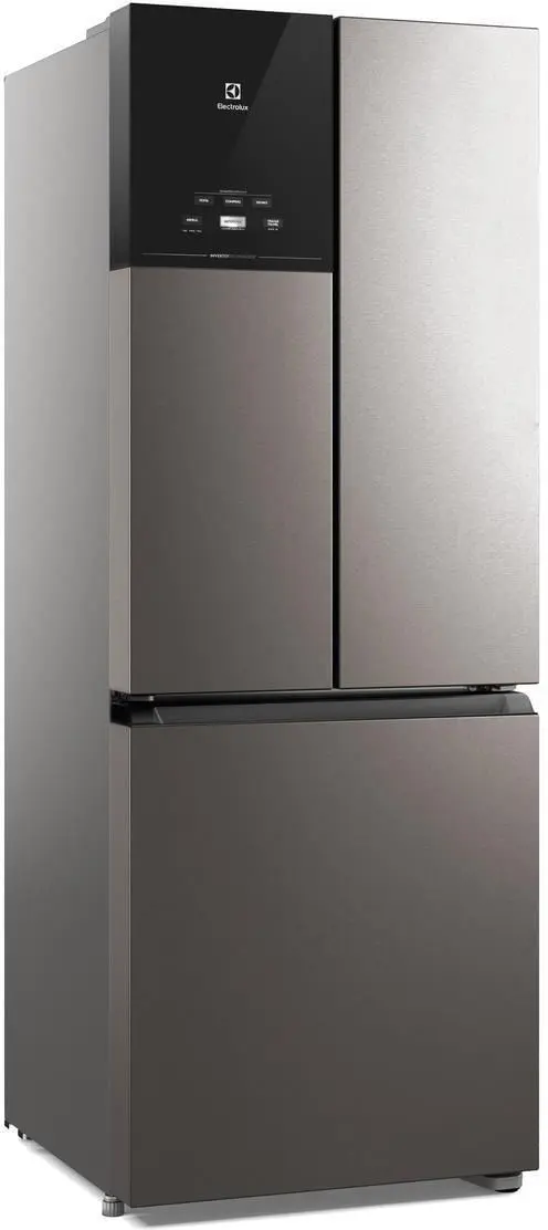 Geladeira / Refrigerador Electrolux IM7SFF Frost Free Inverter 484Litros Inox 110V