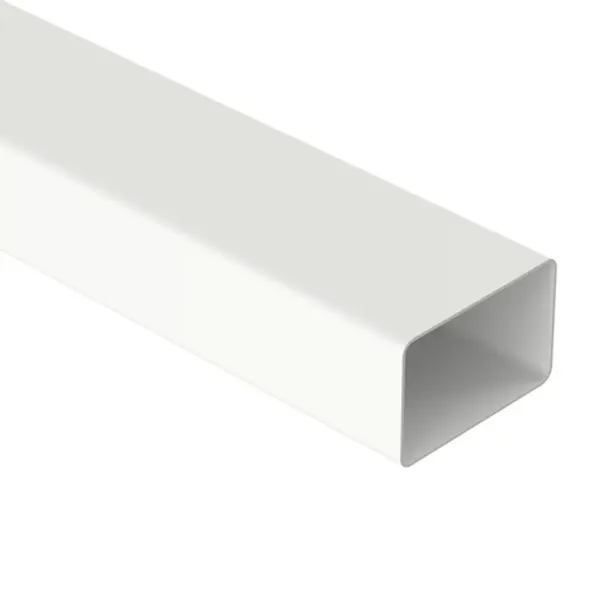 Condutor Para Calha Aquapluv Retangular Tigre Style Branco 100x65x3m