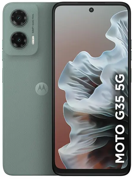 Smartphone / Telefone Celular Motorola Moto G35 5G 256GB 12GB (4GB RAM+8GB Ram Boost) e Câmera 50MP com AI NFC Tela 6.7" com Superbrilho Cinza