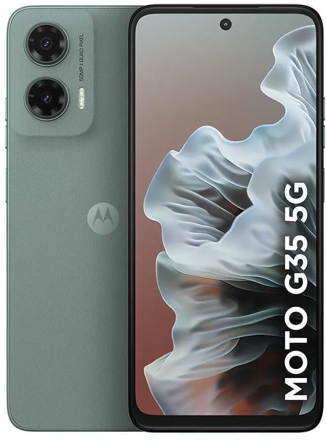 Smartphone / Telefone Celular Motorola Moto G35 5G 256GB 12GB (4GB RAM+8GB Ram Boost) e Câmera 50MP com AI NFC Tela 6.7" com Superbrilho Cinza