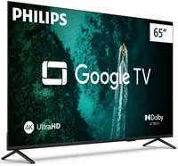 Smart TV / Televisor Philips 65" 65PUG7419/78 4K UHD Com Google TV eComando de Voz