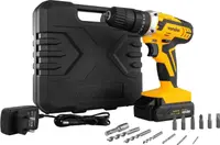 Parafusadeira e Furadeira de Impacto a Bateria Vonder PFV238I 20V Bivolt