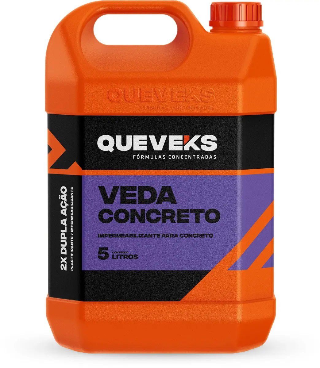 Impermeabilizante Veda Concreto Queveks 5L