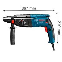 Martelete Perfurador Rompedor Elétrico Bosch GBH 2-24 D 820W 220V Acompanha Maleta com Acessórios