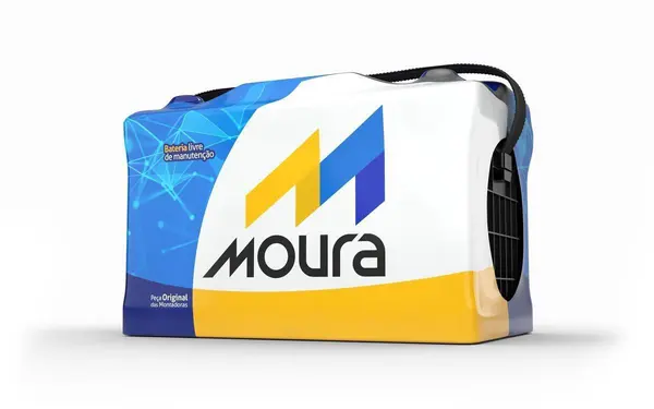 Bateria Moura Inteligente M60GD 60 Amperes Polo Postivio Direita