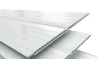 Forro PVC Plasflex Frisado Branco Gelo 7mm 20cm 6m