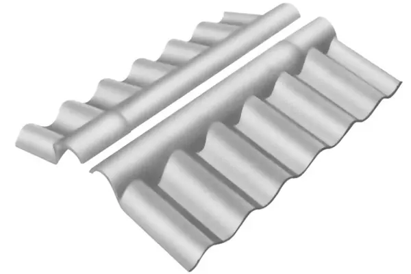 Cumeeira de Fibrocimento Sem Amianto Imbralit Inferior 4mm