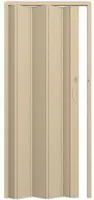 Porta Sanfonada de PVC Plasflex Bege 80x210cm