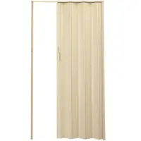 Porta Sanfonada de PVC Plasflex Bege 80x210cm