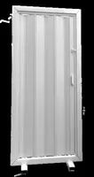 Porta Sanfonada de PVC Plasflex Branco Neve 80x210cm