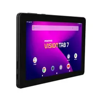 Tablet Positivo Vision Tab 7 - 3GB RAM, 64GB, Octa-core, Android 14 Go, Wi-Fi, Tela IPS 7”, Bateria 3100mAh Preto