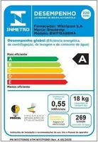 Máquina de Lavar Roupas Brastemp BWF18ABBNA 18kg Branco 220V