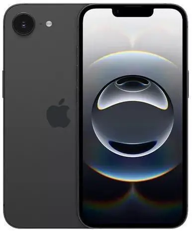 Iphone Apple 16E 128GB IOS 18 Câmera de Até 48mp Tela 6.1" Preto