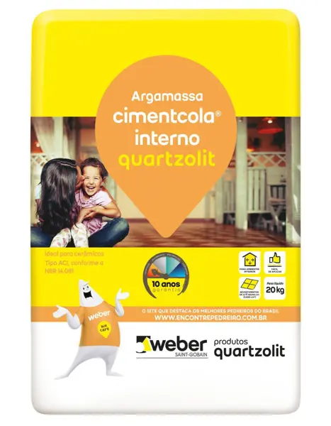 Argamassa Quartzolit Interna AC1 20Kg