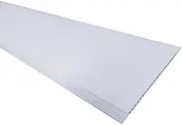 Forro PVC Plasflex Liso Junta Seca Branco Gelo 7mm 20cm 6m