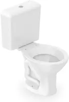 Vaso Sanitário Com Caixa Acoplada Incepa/Roca Zip Acionamento SimplesBranco 6 Litros
