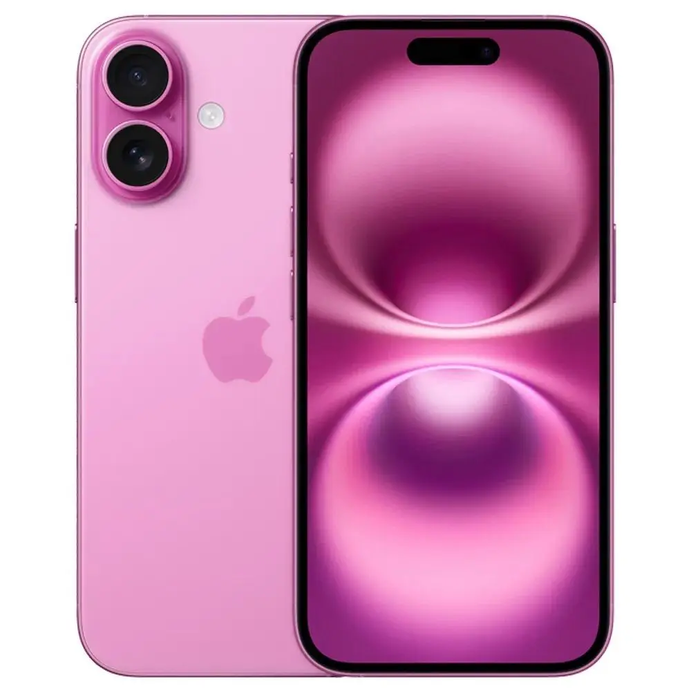iPhone 16 Apple (128GB) Rosa + Fonte Turbo 20W Original