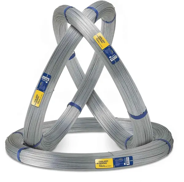 Arame Ovalado Galvanizado 16x14 1000m