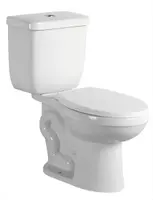 Vaso Sanitário Acqua Com Caixa Acoplada Ploft 8137a Assento SoftcloseAcionamento 3/6litros Com Acessórios Branco