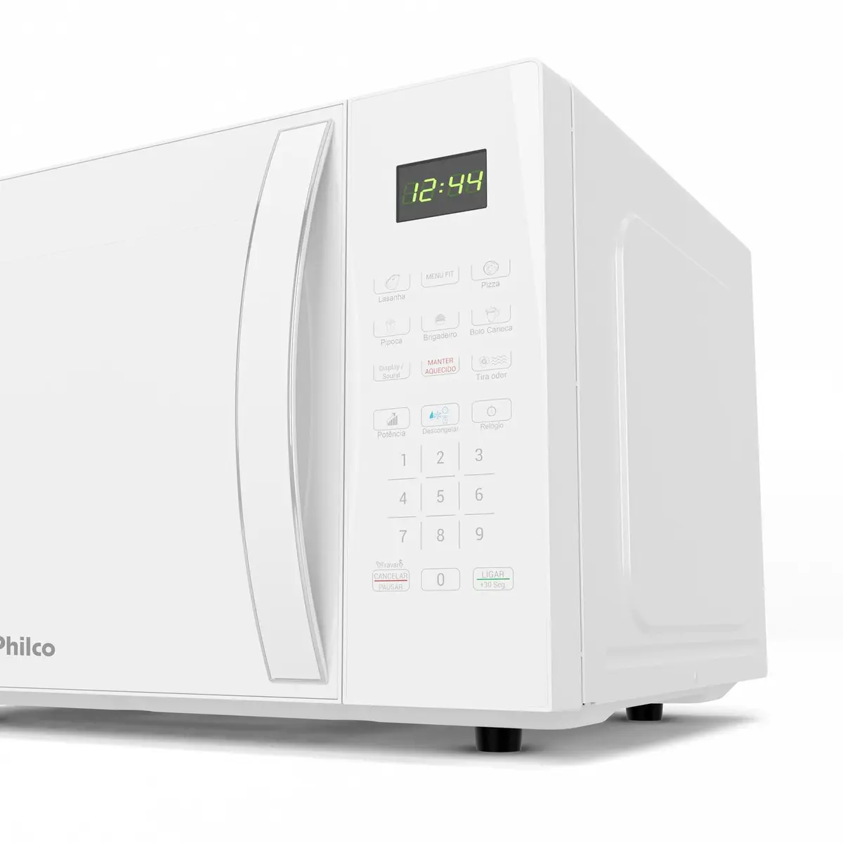 Forno Microondas de Bancada Philco PMO30B 28 Litros Branco 220V
