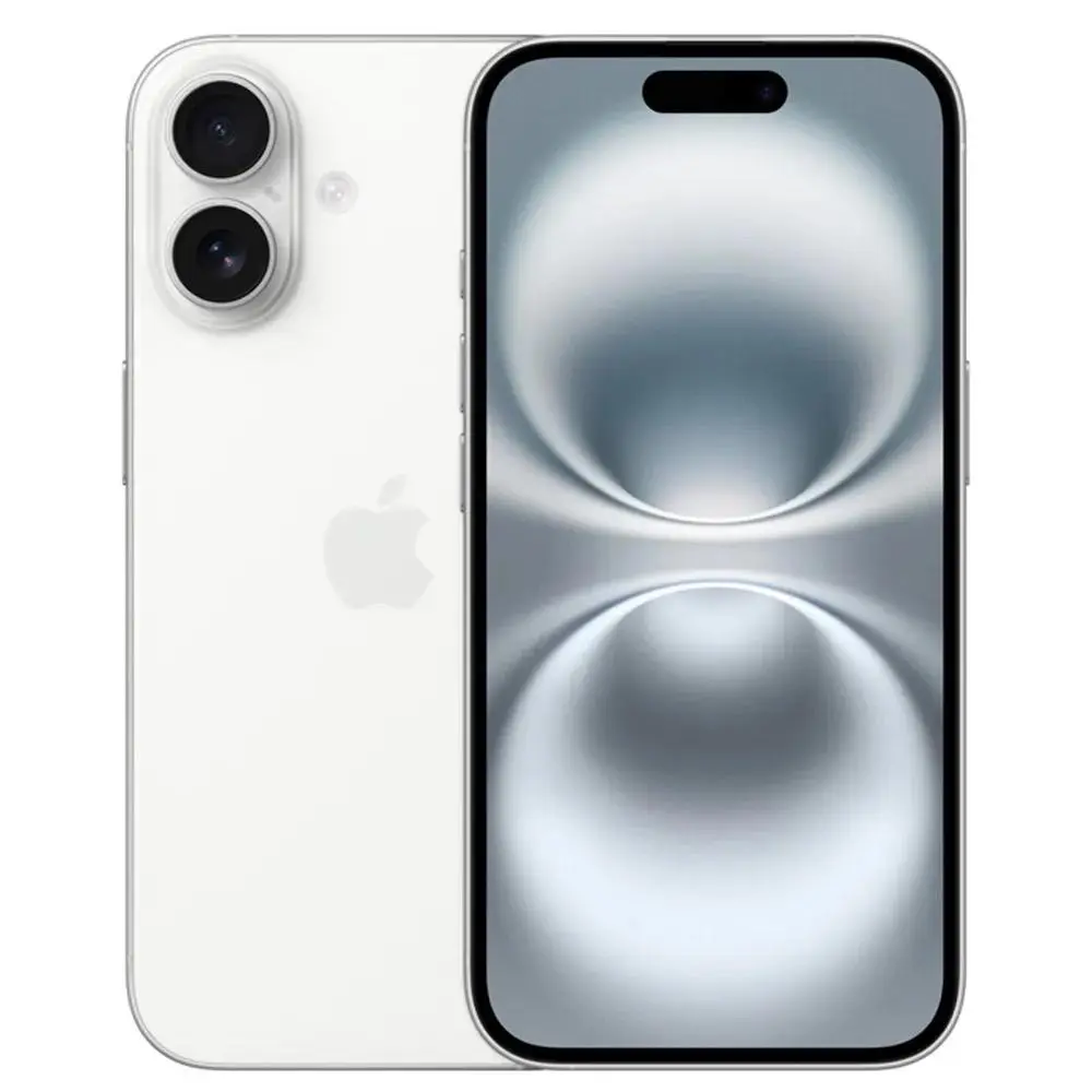 iPhone 16 Apple (128GB) Branco + Fonte Turbo 20W Original