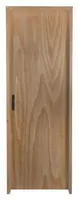 Porta de Madeira Pinus Montada Interna 2548 70x213x14cm Fechadura Cromada Direita