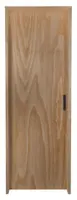 Porta de Madeira Pinus Montada Interna 2548 70x213x14cm Fechadura Cromada Direita