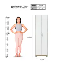 Armário Multiuso Ditália 2 Portas DM-579