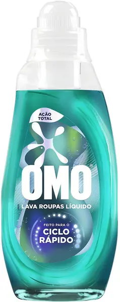 Sabão Liquido Omo Ação Total Ciclo Rápido 1,4L