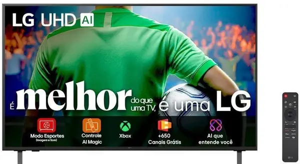 Smart TV/televisor 4K 60" LG UHD 60UA8550 4K Super Upscaling Google CastAlexa Integrado