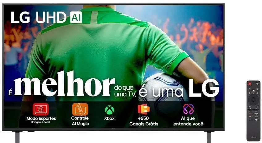 Smart TV/televisor 4K 60" LG UHD 60UA8550 4K Super Upscaling Google CastAlexa Integrado