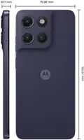 Smartphone / Telefone Motorola G17 256GB 4GB+8GB RAM Boost Câmera de50MP, Tela 6.7" Roxo