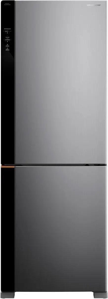 Geladeira / Refrigerador Brastemp BRE66AK Frost Free 500 Litros Inox Bivolt