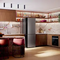 Geladeira / Refrigerador Brastemp BRE66AK Frost Free 500 Litros Inox Bivolt