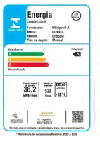 Freezer Horizontal Consul 2 Tampas CHB53MBBNA 528 Litros Branco 220V