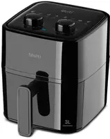 Fritadeira Elétrica / Air Fryer Multi GO250 3 Litros Preta 110V