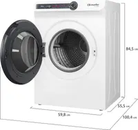 Secadora De Roupas Mueller MSP13F 13KG Branca 220V