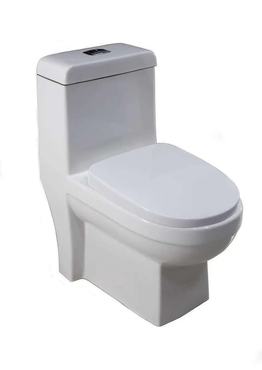 Vaso Sanitário Com Caixa Acoplada Monobloco Acqua Formato Oval Assento Soft Close Acionamento 3/6 Litros Branco