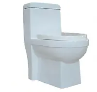 Vaso Sanitário Com Caixa Acoplada Monobloco Acqua Formato Oval Assento Soft Close Acionamento 3/6 Litros Branco