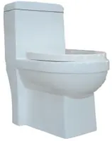Vaso Sanitário Com Caixa Acoplada Monobloco Acqua Formato Oval Assento Soft Close Acionamento 3/6 Litros Branco